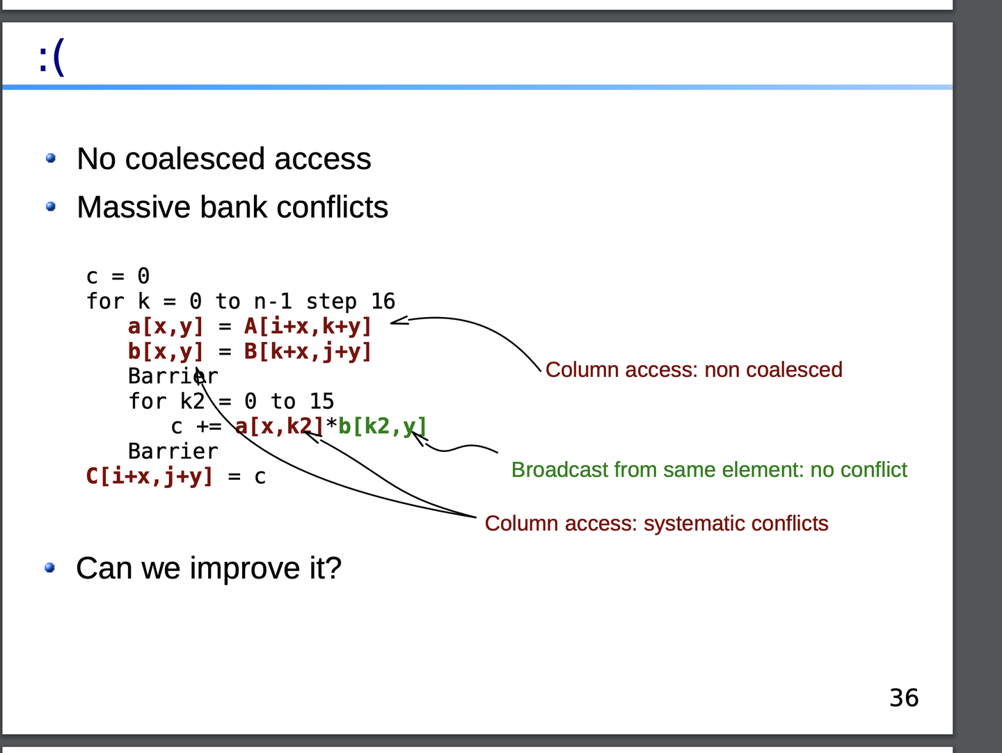 [Note] Optimizing memory access patterns in GPU programming - 知乎