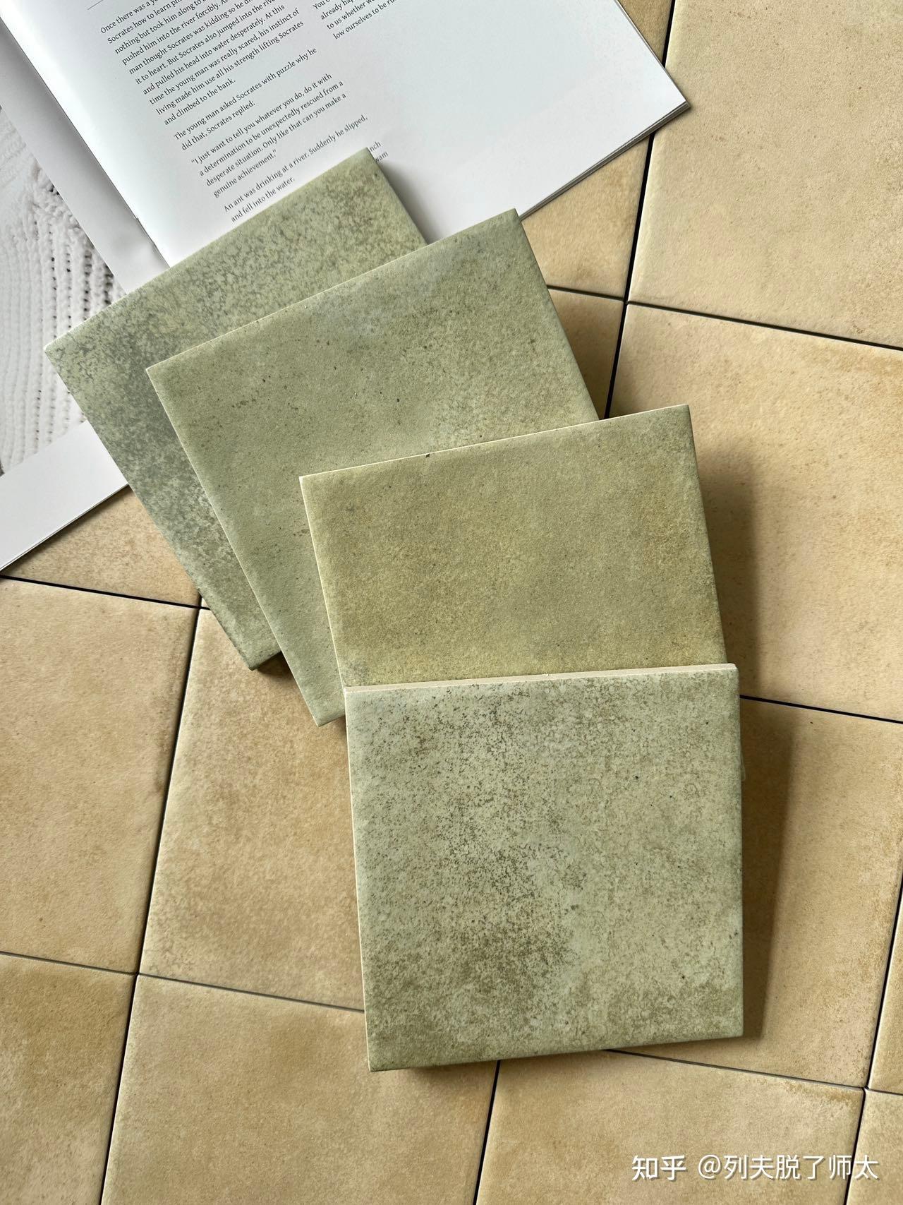 150×150一石多面复古中古风瓷砖彩色质感砖 - 知乎