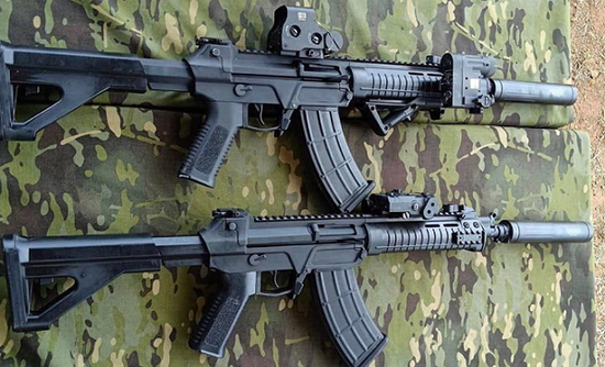 中国新战术型步枪亮相配枪口抑制器全息瞄准具