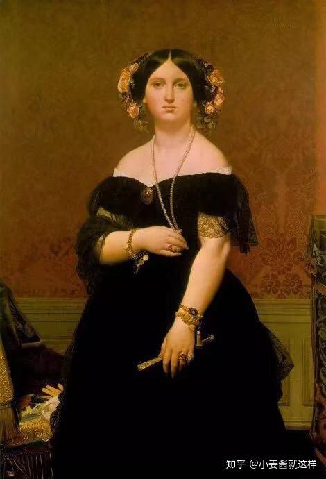 《穆瓦特西耶夫人》 1851约瑟夫·玛丽·维安约瑟夫·玛丽·维安作画