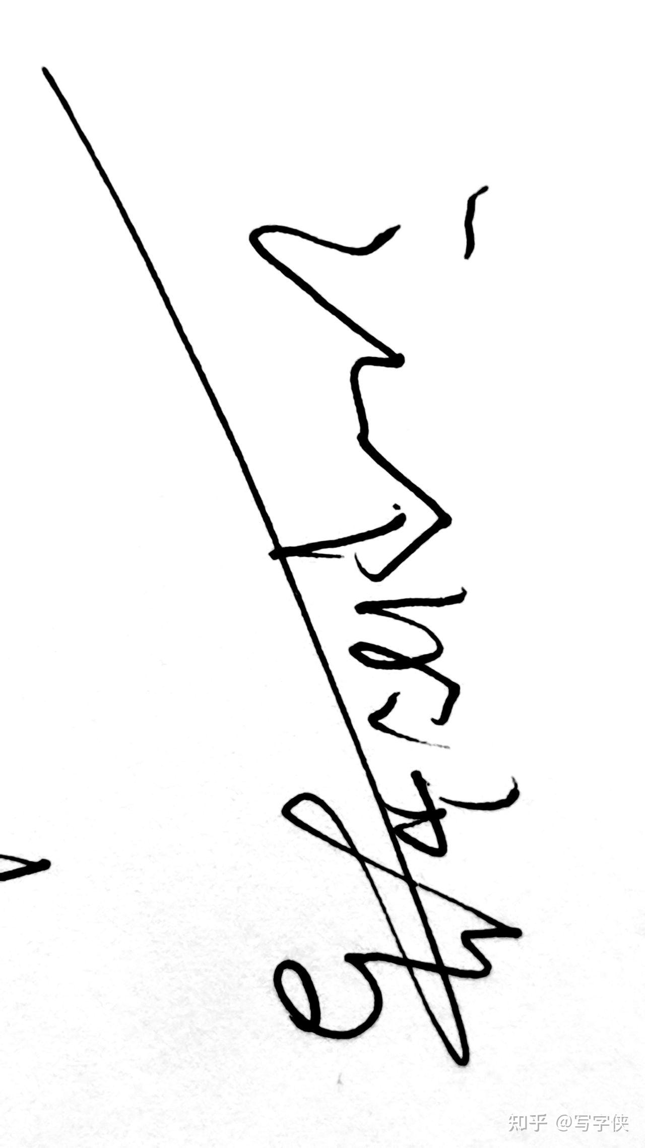 欧阳语曼的签名设计