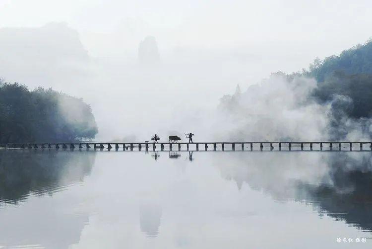 欧江帆影水墨仙都云和梯田楠溪江古堰画乡霞浦滩涂海带季摄影团