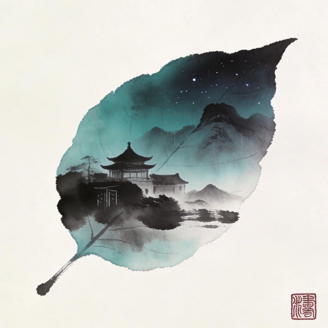 小楼一夜听雨