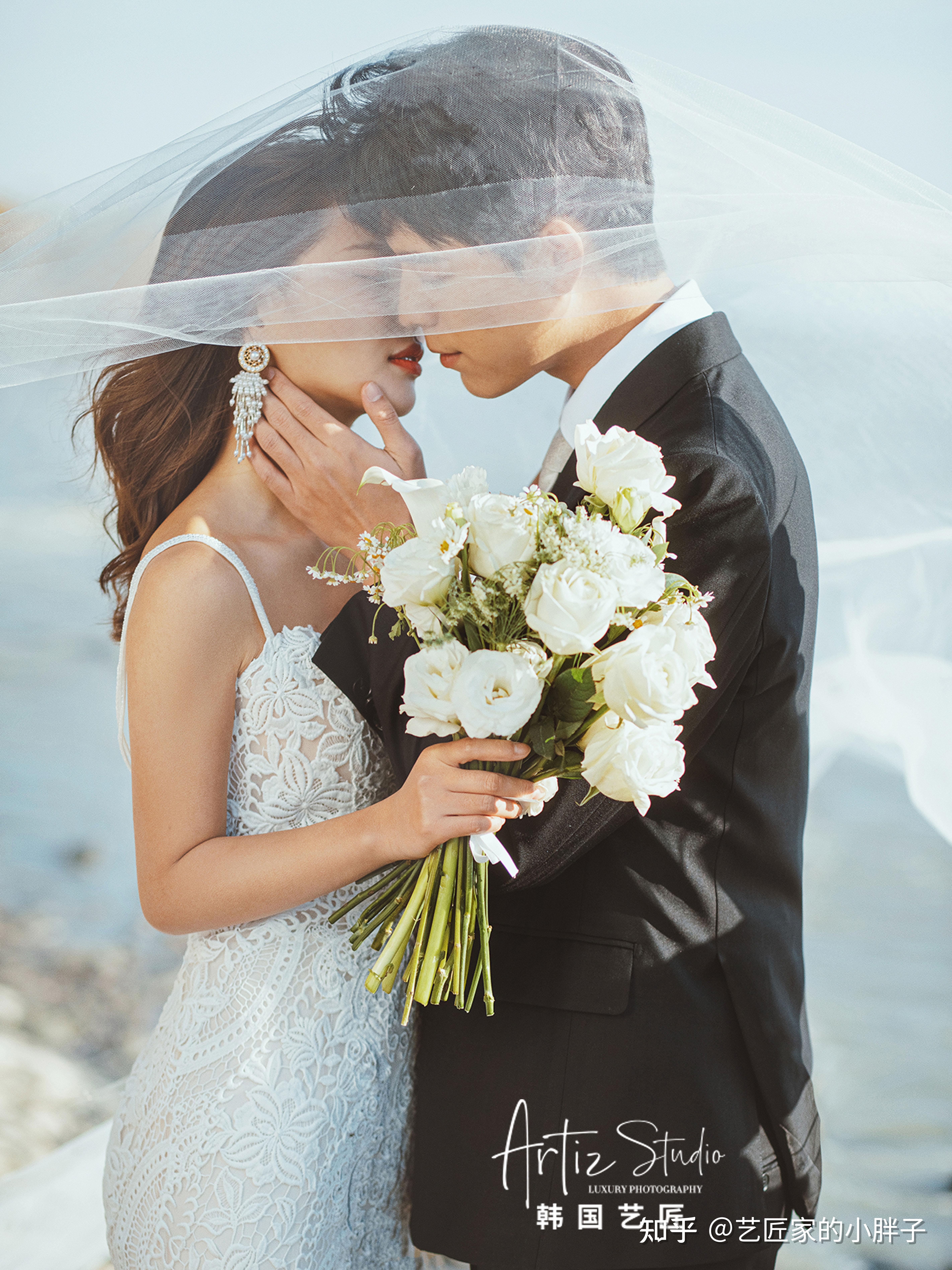 韩国艺匠丨春天去海边拍婚纱照有多浪漫dddd