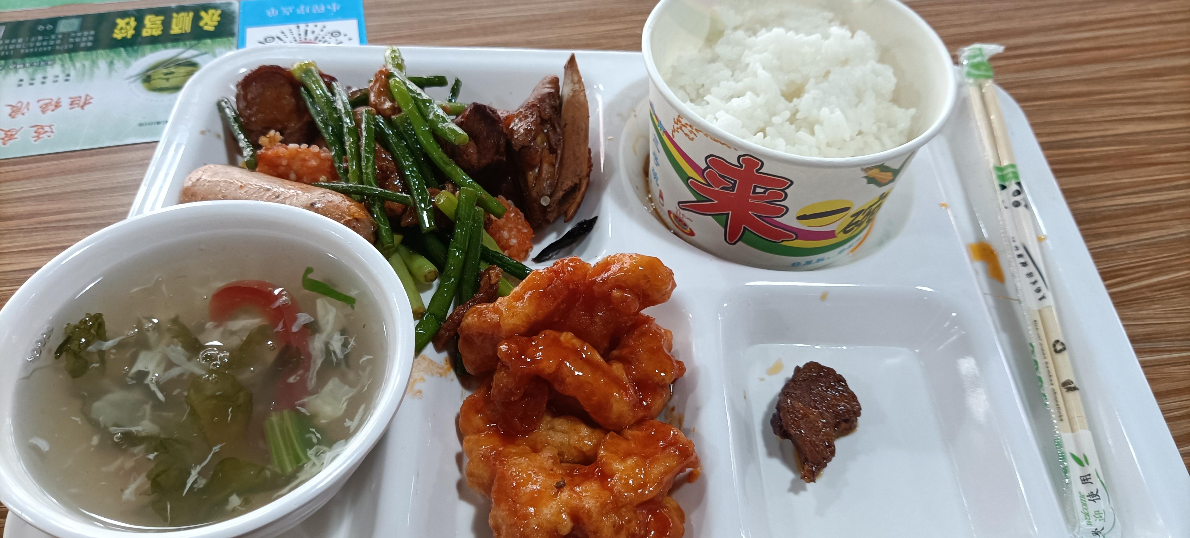 信阳学院 学生食堂 伙食怎么样?