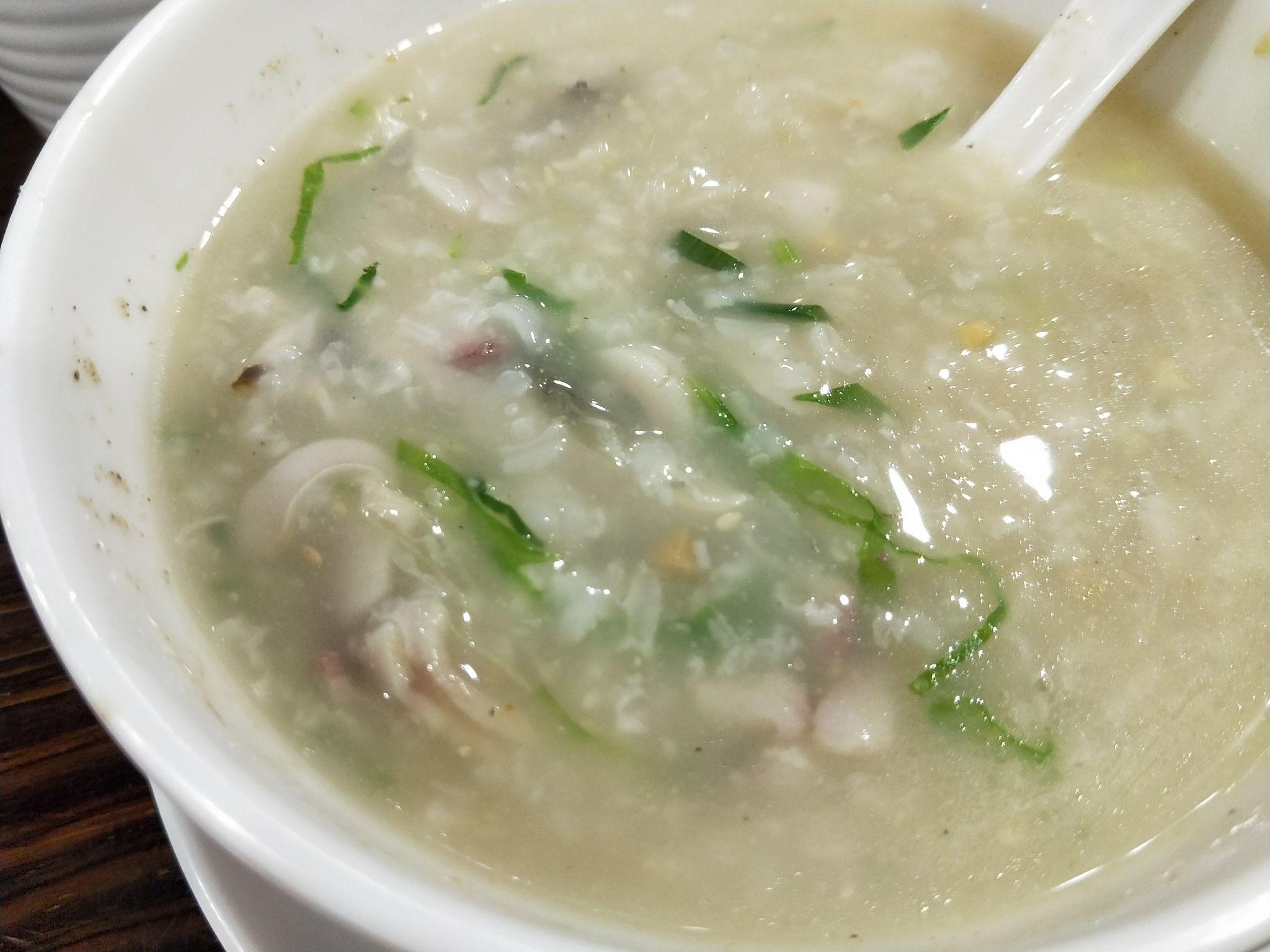 开平美食鲫鱼粥