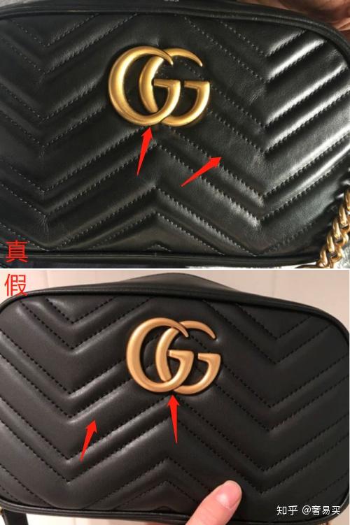 奢侈品鉴别guccimarmont相机包真假鉴别干货教你辨别古驰相机包真假