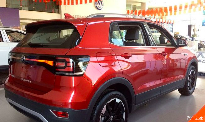 到店实拍2020款大众探影红色车身非常吸睛售1149万元起