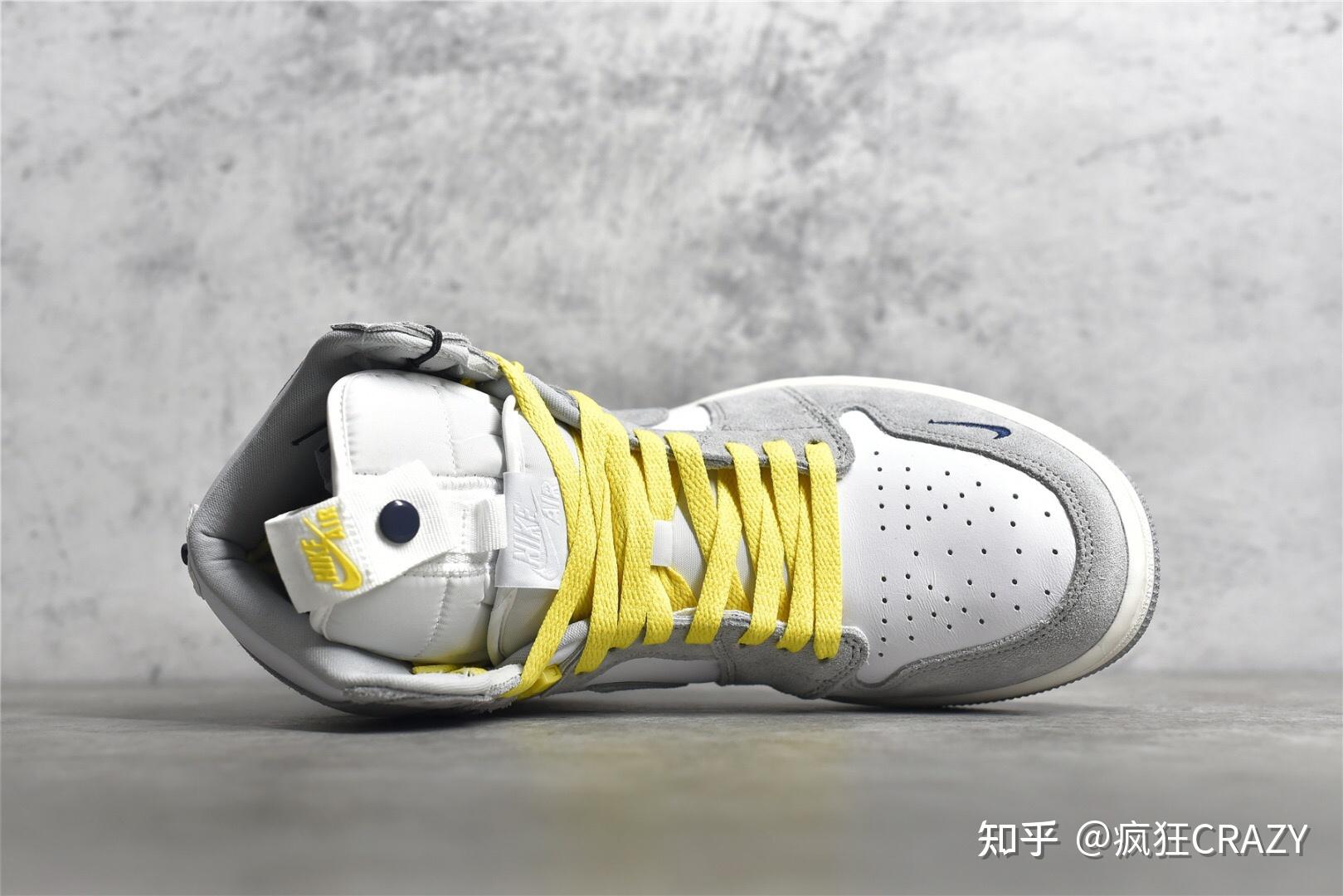 airjordan1switch乔丹烟灰拉链lightsmokegrey篮球鞋