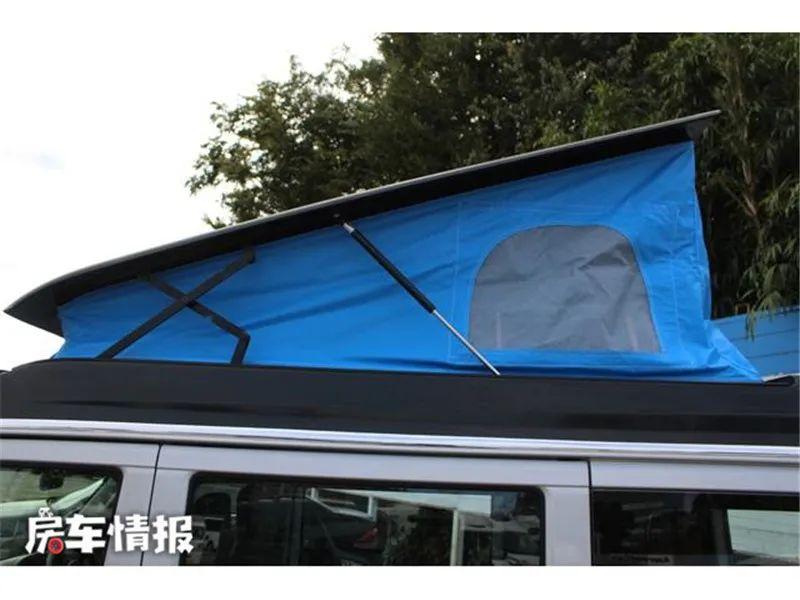日产nv100房车亮相长34米车顶能升起住4人约13万