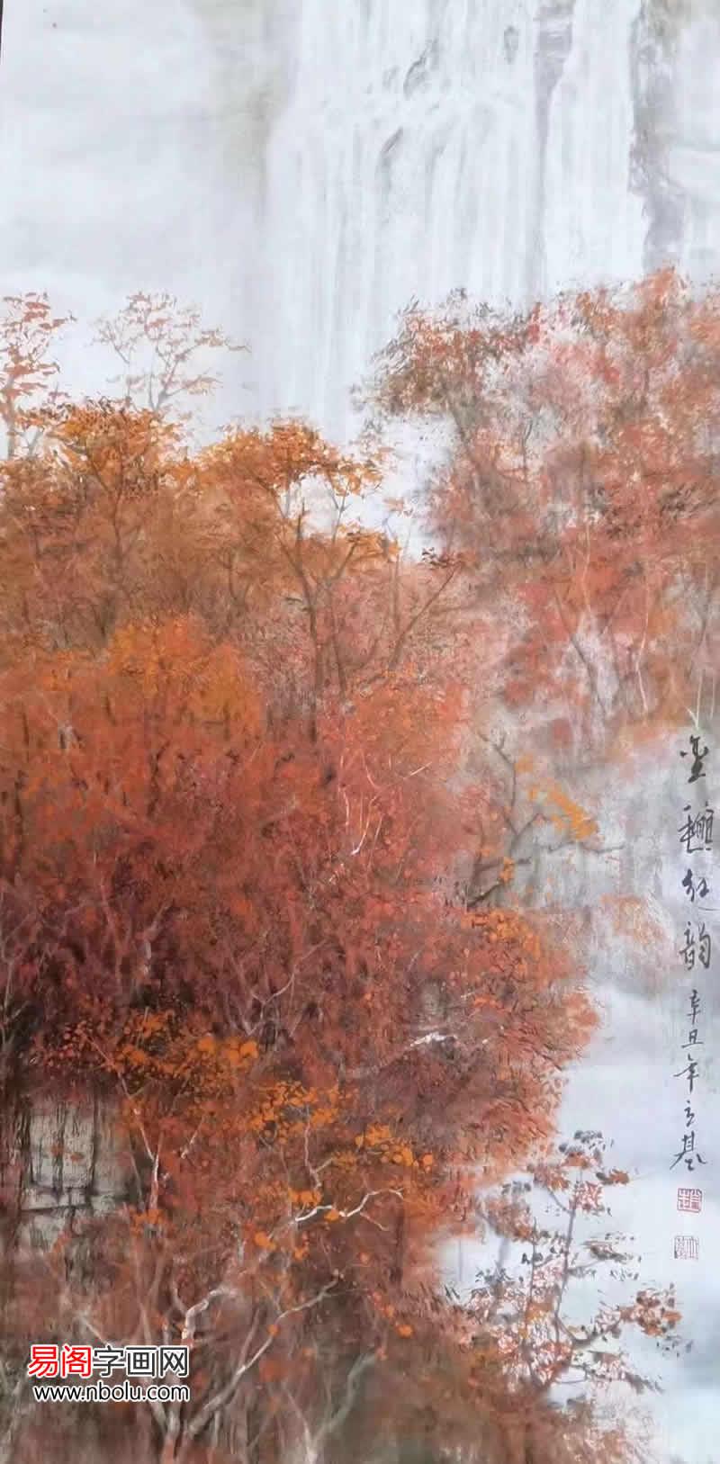 画家赵立基山水画作品赏析