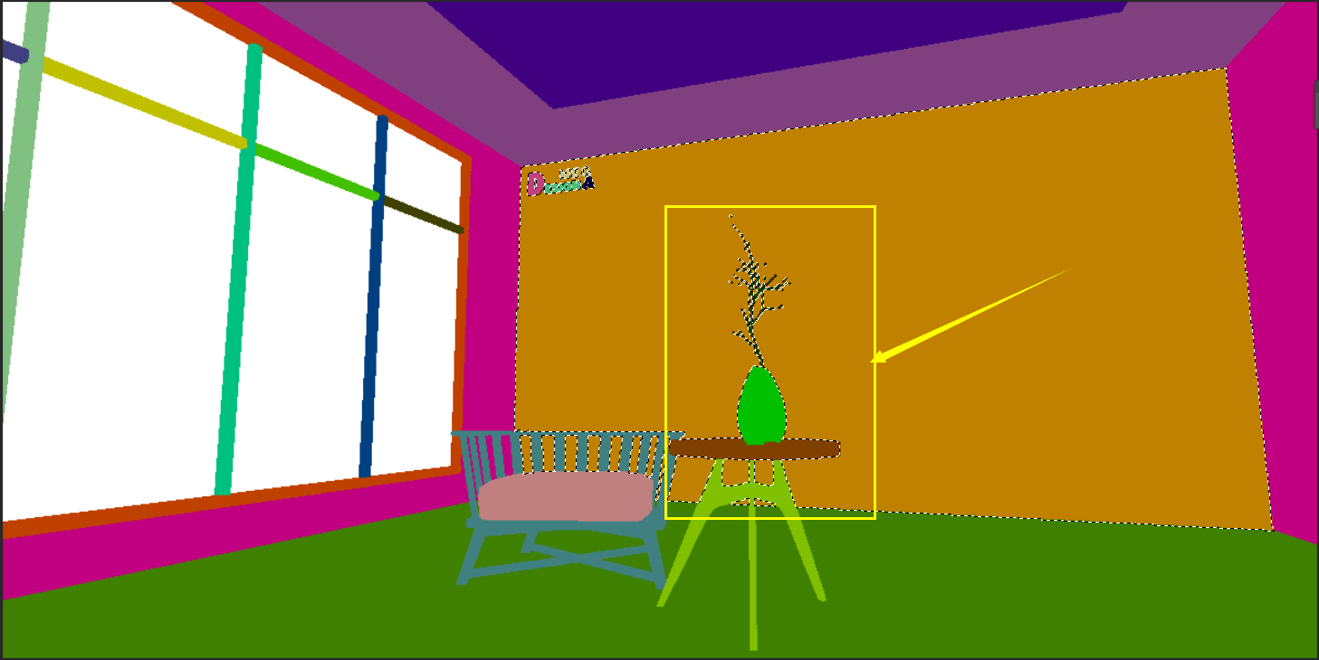 vray for sketchup技巧专题十一               --渲染id通道图问题