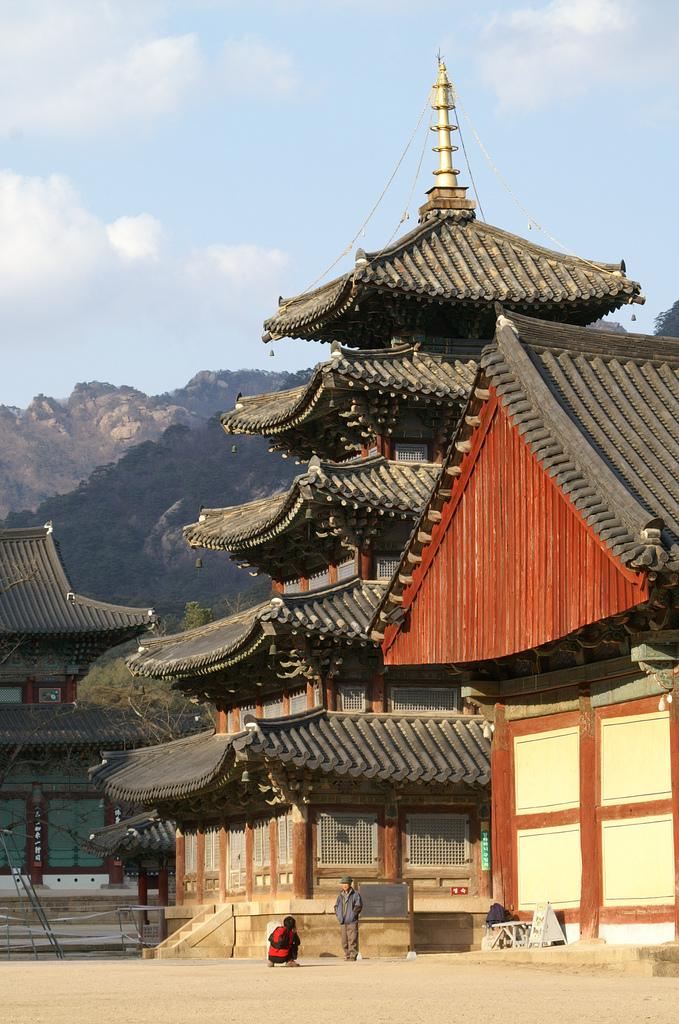 那些优雅的朝韩古建筑