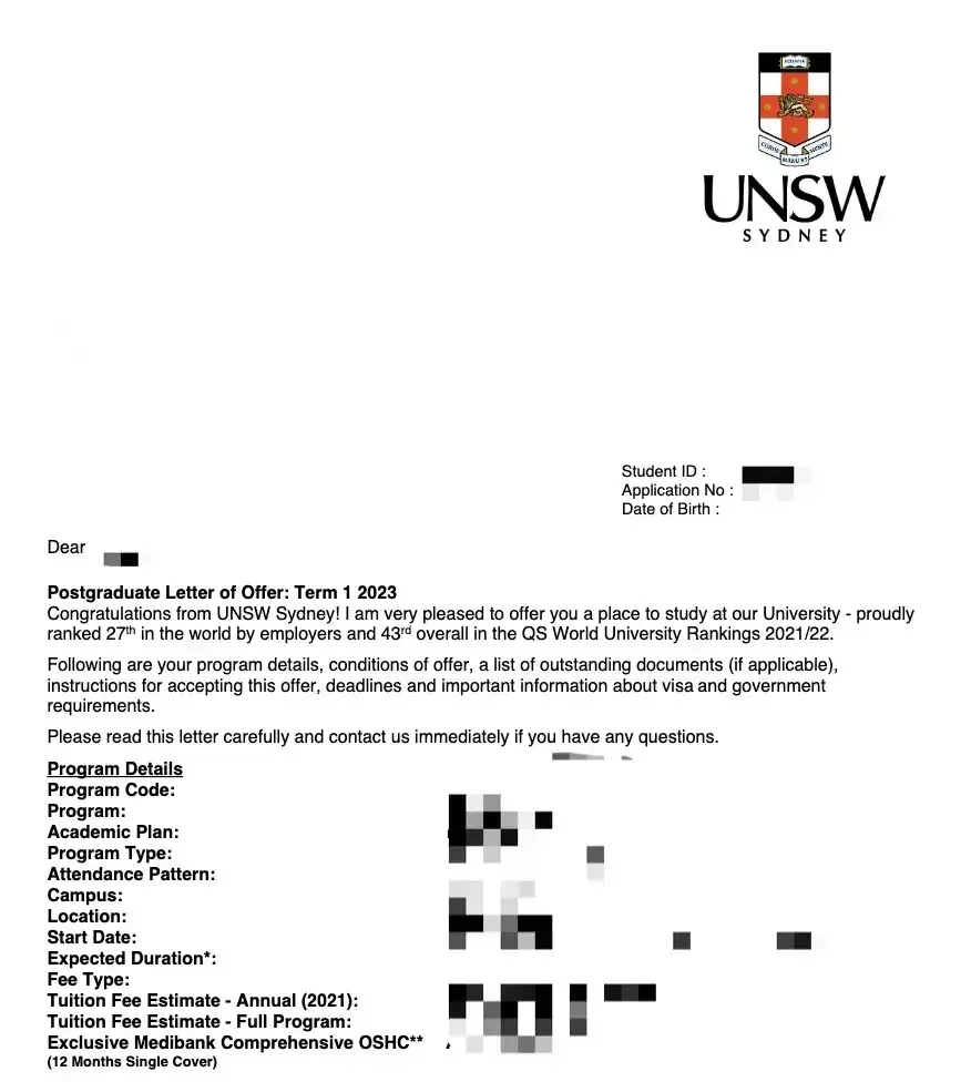 澳洲offer专场让top4名校的offer来的更猛烈些吧
