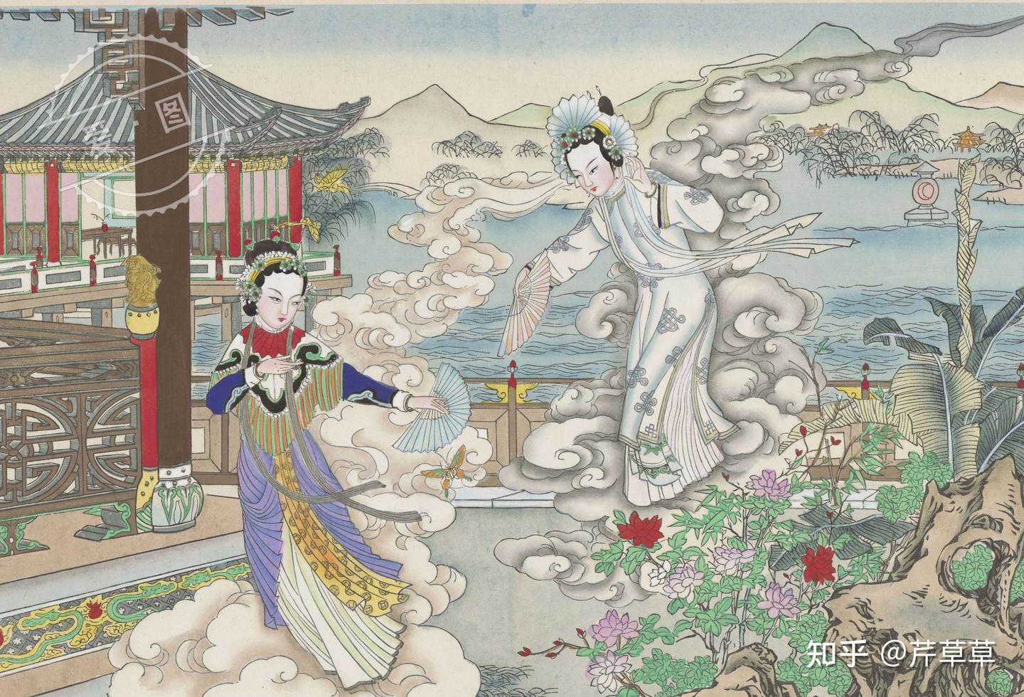 本日まで出品。超貴重　中国版画集「白蛇傳」天津楊柳青畫店 大判画冊 楊柳青年 天津荣宝斋印绘《白蛇传》年画册- 知乎