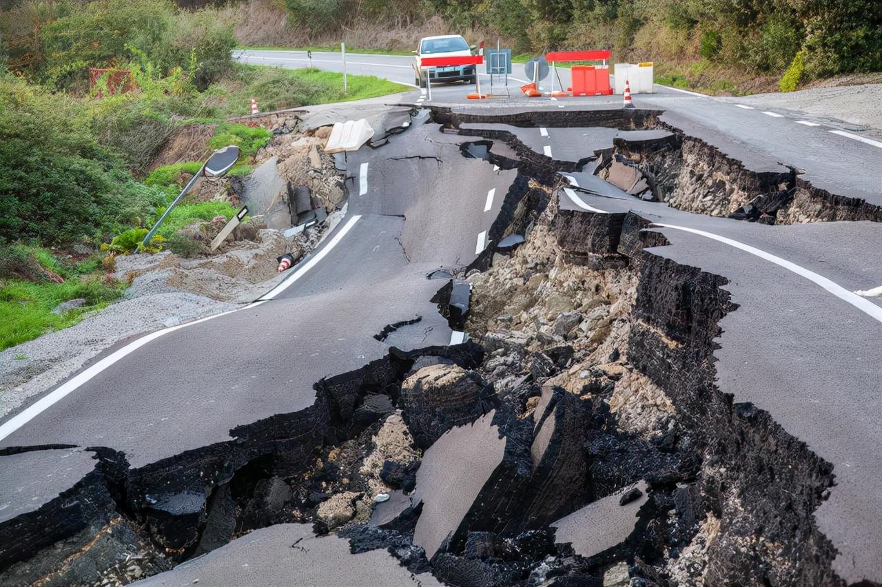 青海大地震图片