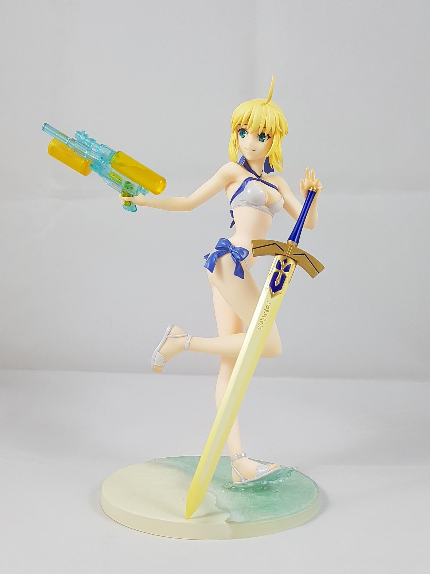 这位吾王颜正身材好!阿尔托莉雅〔archer〕泳装开箱随拍 - 知乎