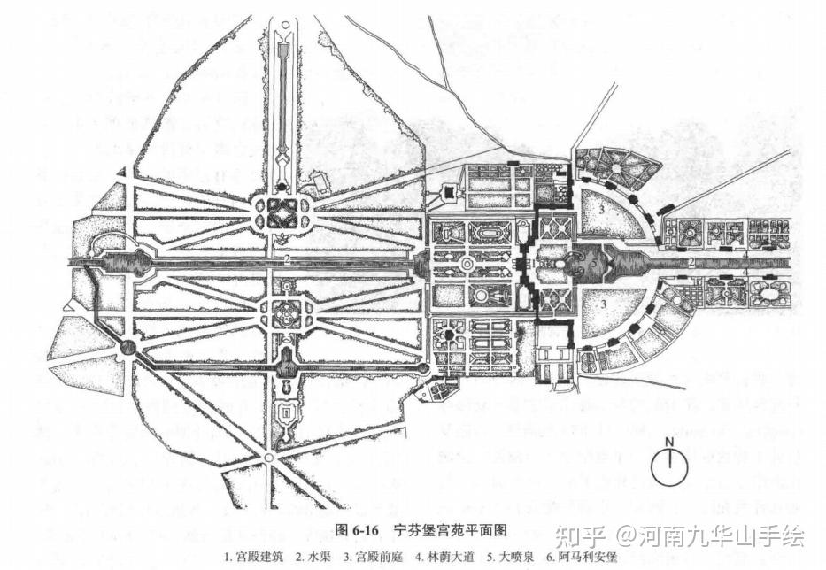 《西方园林史》经典园林平面图-画图题必备素材 - 知乎