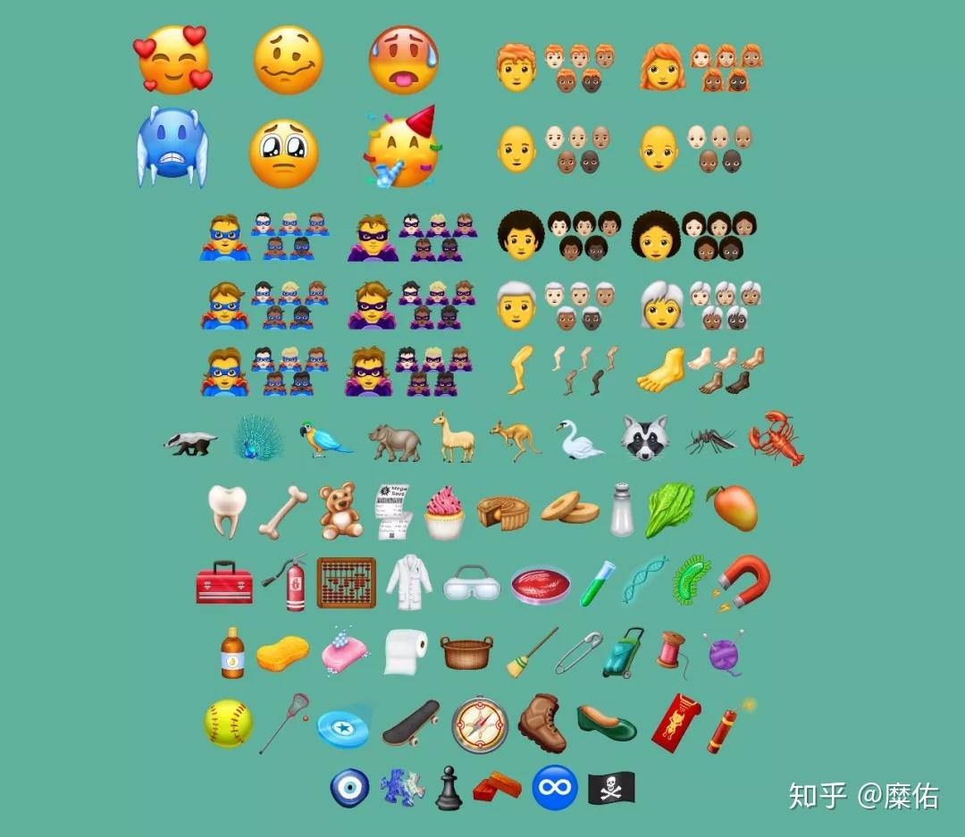 9102全新emoji表情包這個估計能爆紅但千萬別亂用