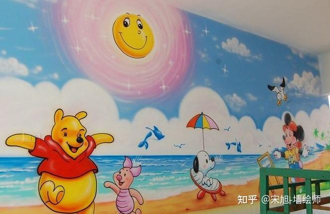 幼儿园墙绘怎么设计2幅案例赏析给你视觉享受