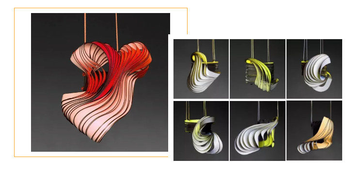 用相机镜头做材料的 jiro kamata