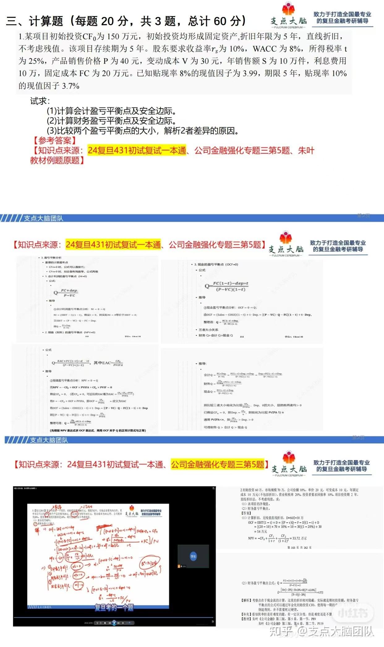 [2024复旦金融431真题题型,一探究竟!】(真正原题押中)什么叫做真正原题押中?就是在考场上看到题目1秒就直接写答案。 - 知乎