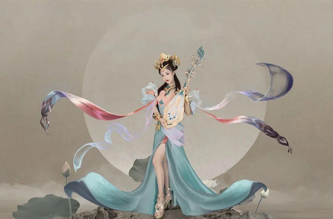 《王者荣耀》杨玉环超绝还原,绝美COS,小姐姐仿若画中人 - 知乎