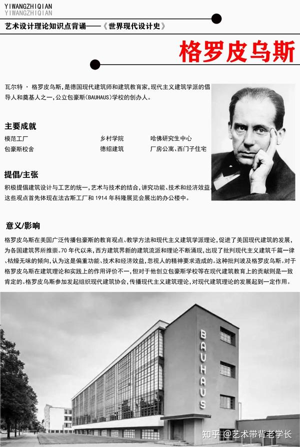 格罗皮乌斯 - 知乎