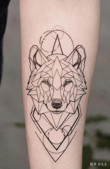 狼纹身滴血狼头请放过我
