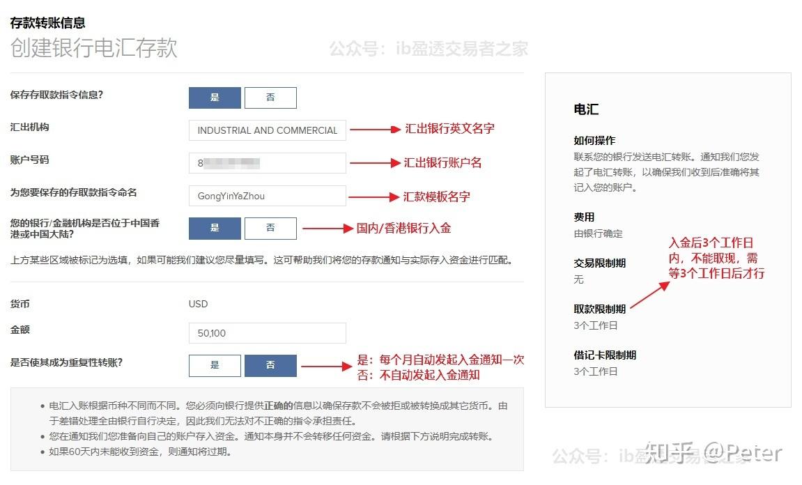 盈透證券系列五入金教程20190605更新