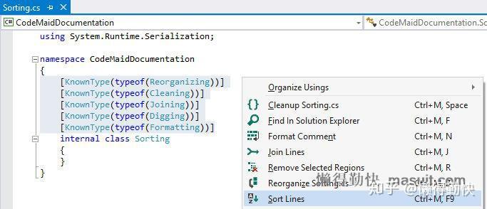 VisualStudio配合使用CodeMaid插件帮助你提高打码效率 - 知乎