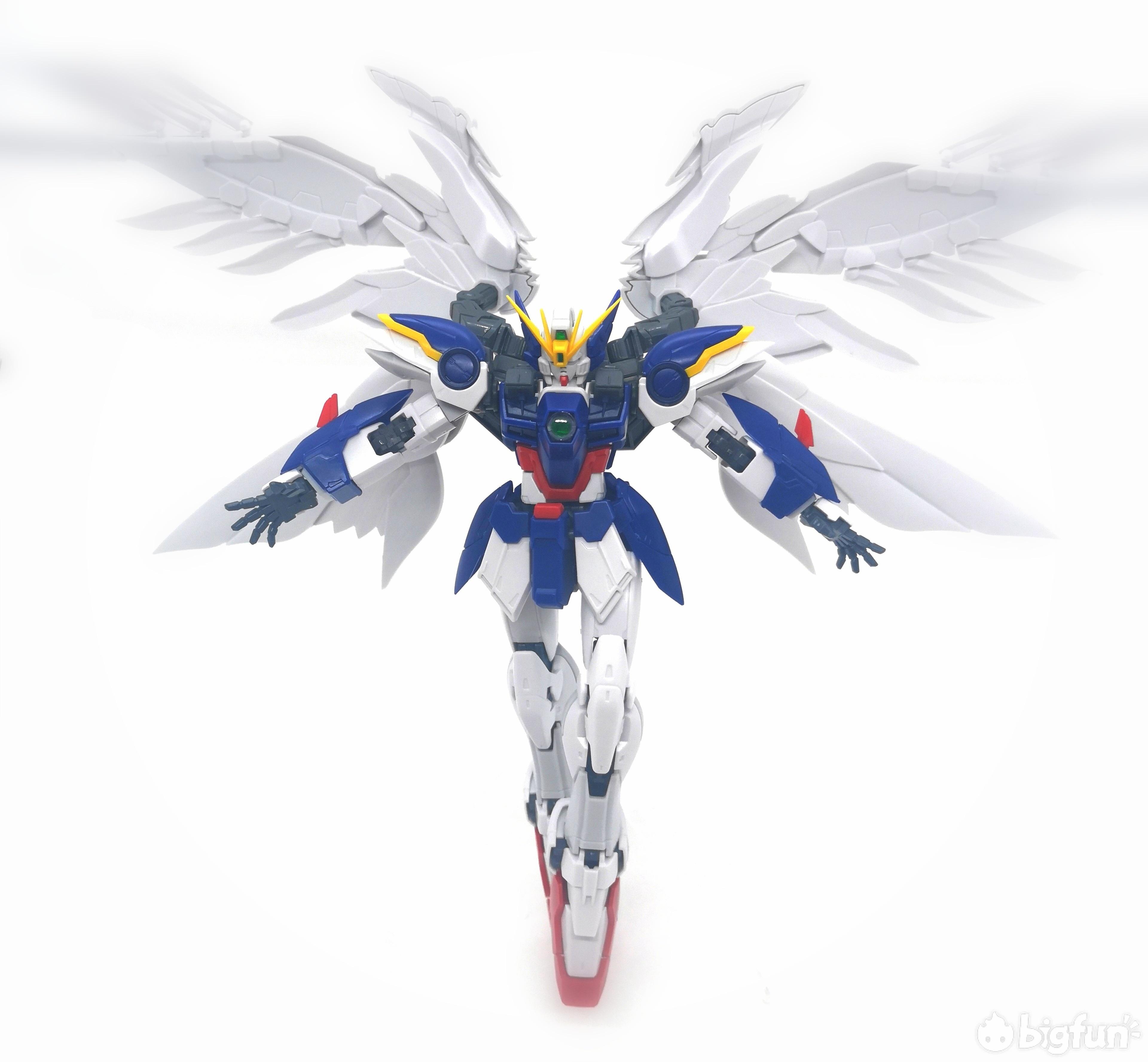 模型测评万代rg飞翼零式ew