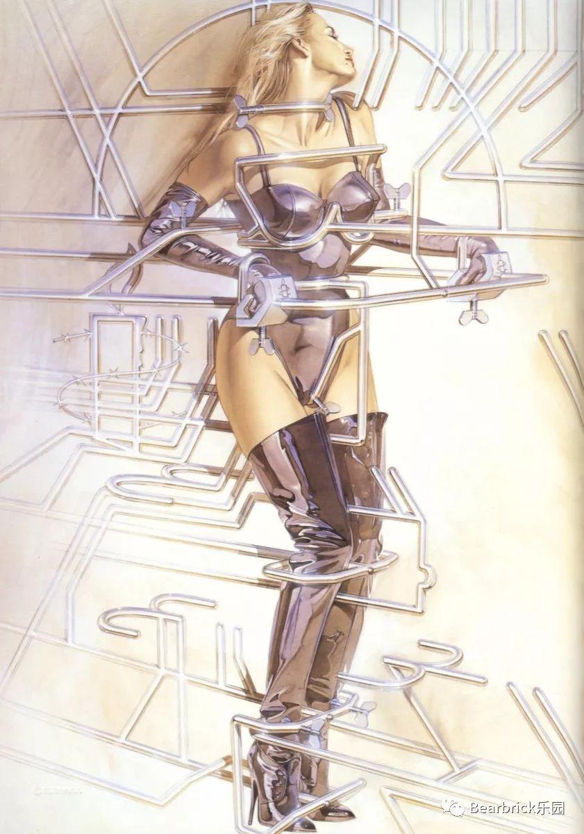 berbrickxhajimesorayama日本情色大师空山基将机器人体的美学发挥到
