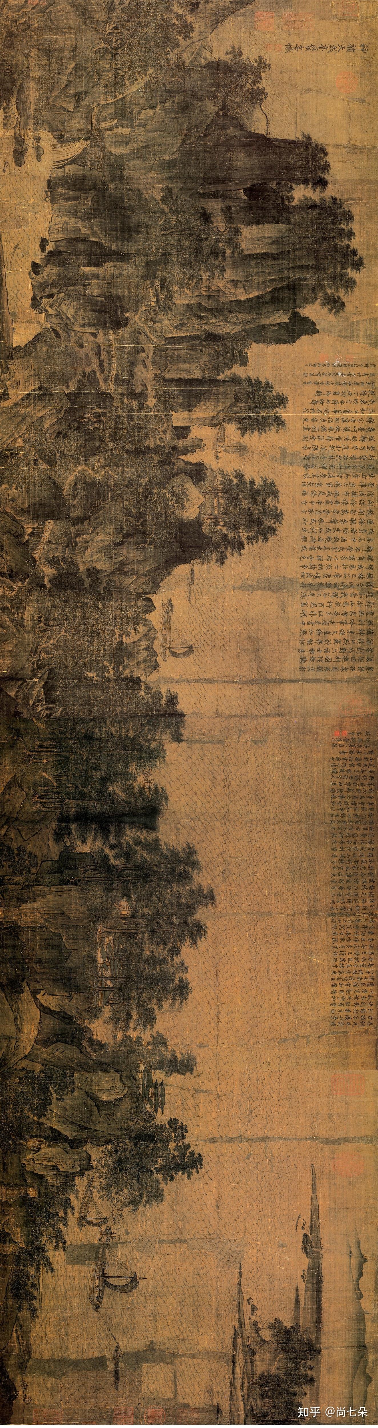 南宋画家李唐古代国画美术资料绘画素材图片保存