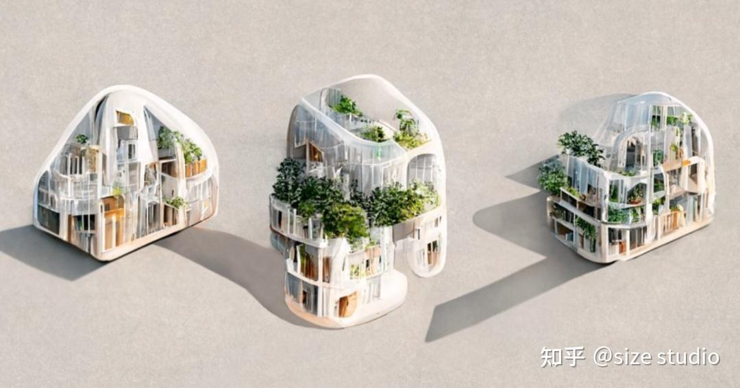 AI轰炸想象力,建筑设计作品大赏(多图预警!!!) - 知乎