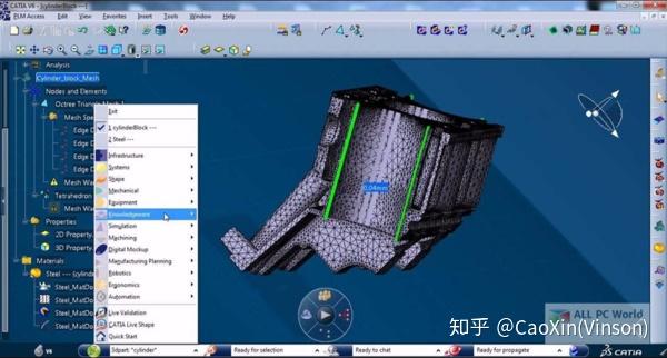 2,catia v6是達索系統與2008年推出的三維設計協作軟件.