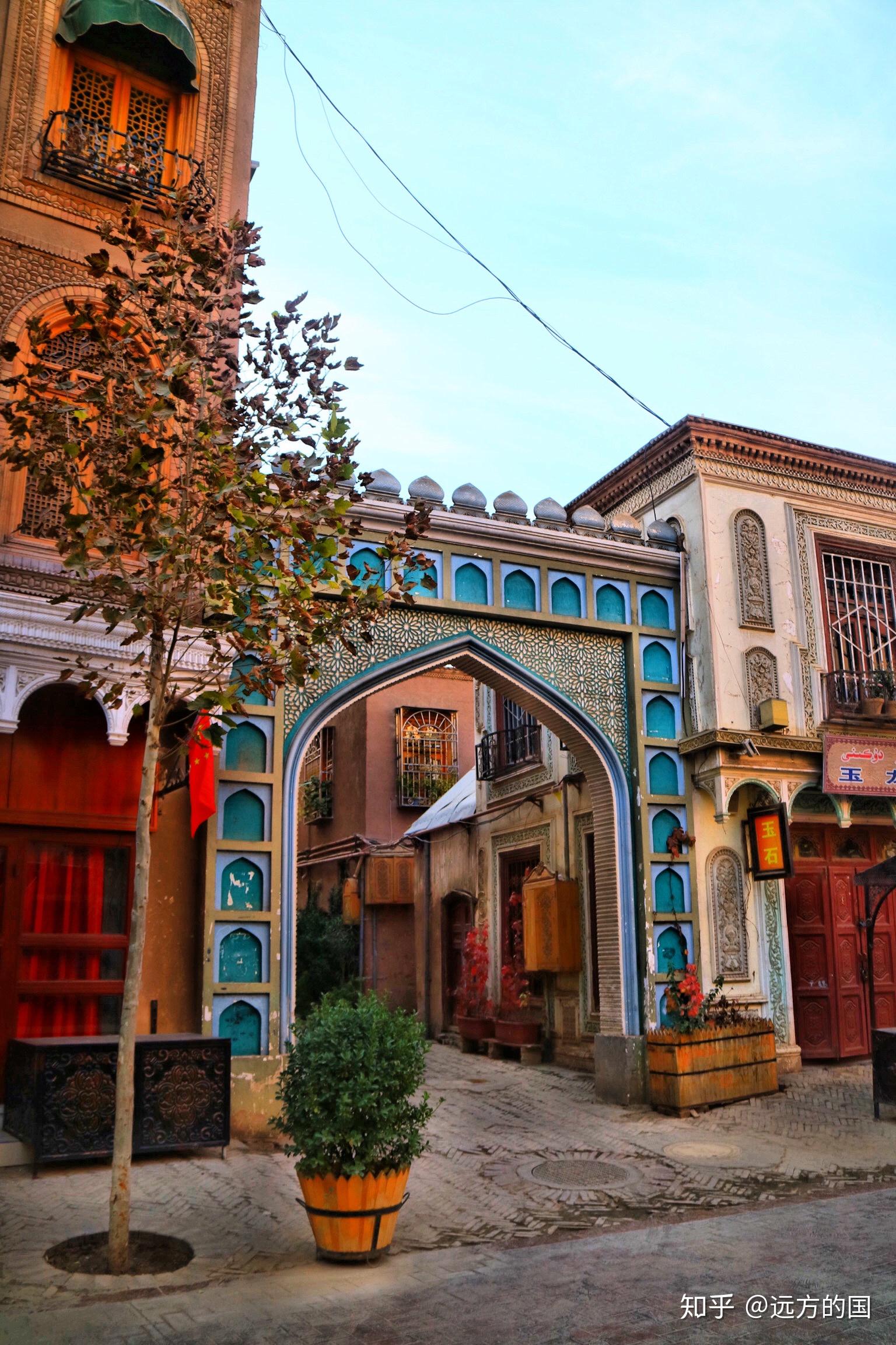 喀什古城门图片