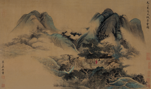 吴历(1632年—1718年,清代著名画家.本名启历,号渔山,桃溪居士.