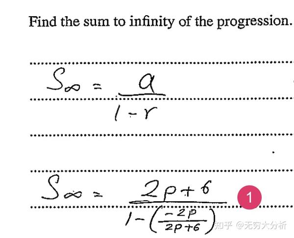 Cambridge International AS & A Level Mathematics 9709 P1 答题参考标准 - 知乎