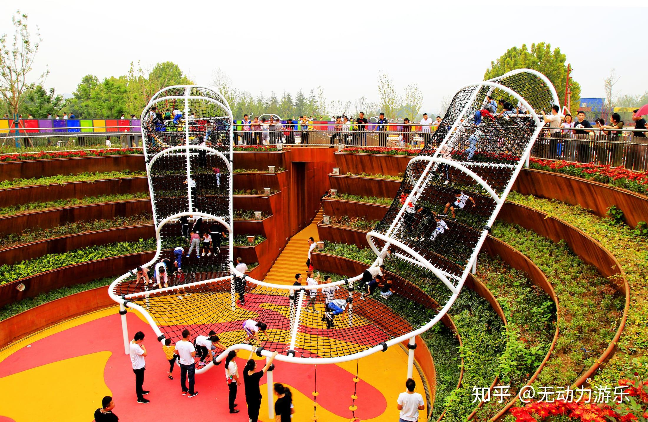 走进人流量爆棚的济宁市儿童公园一期