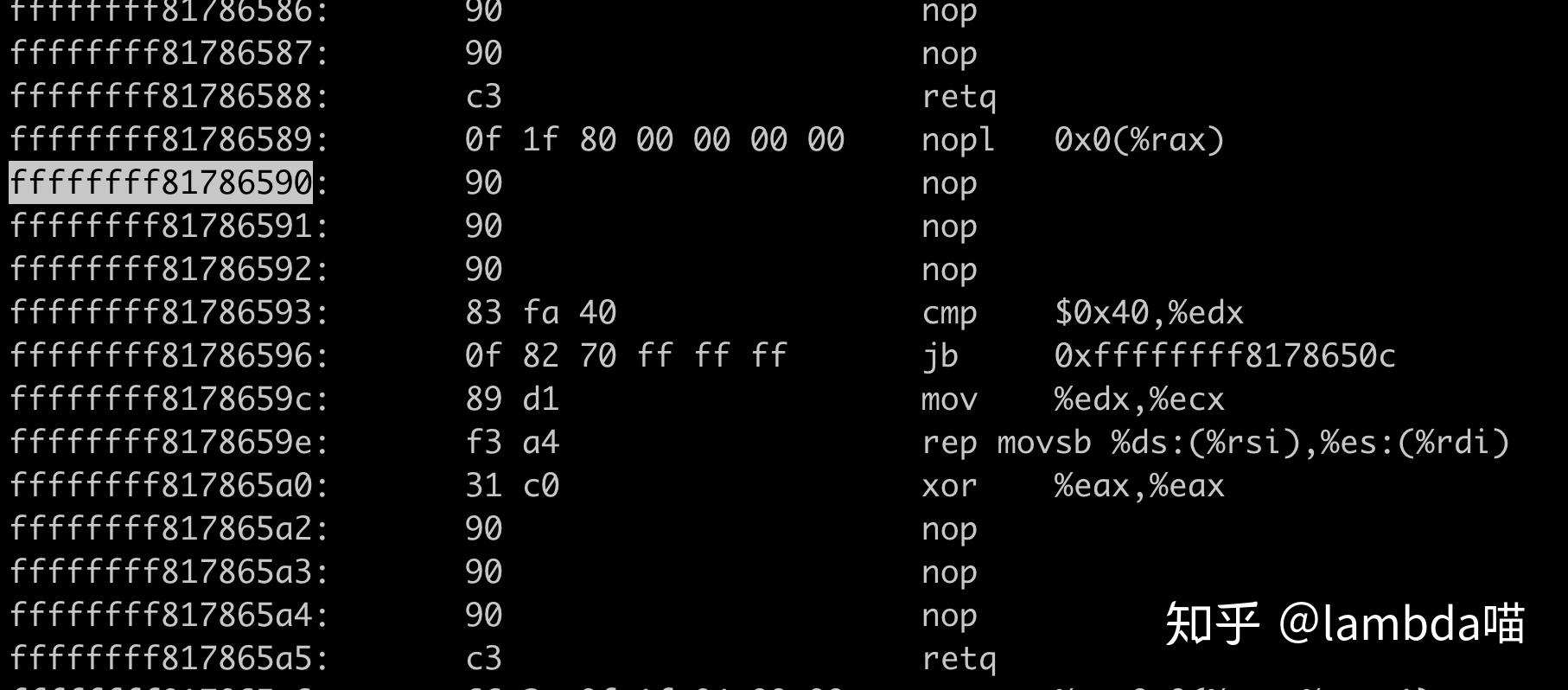 disassemble-kernel