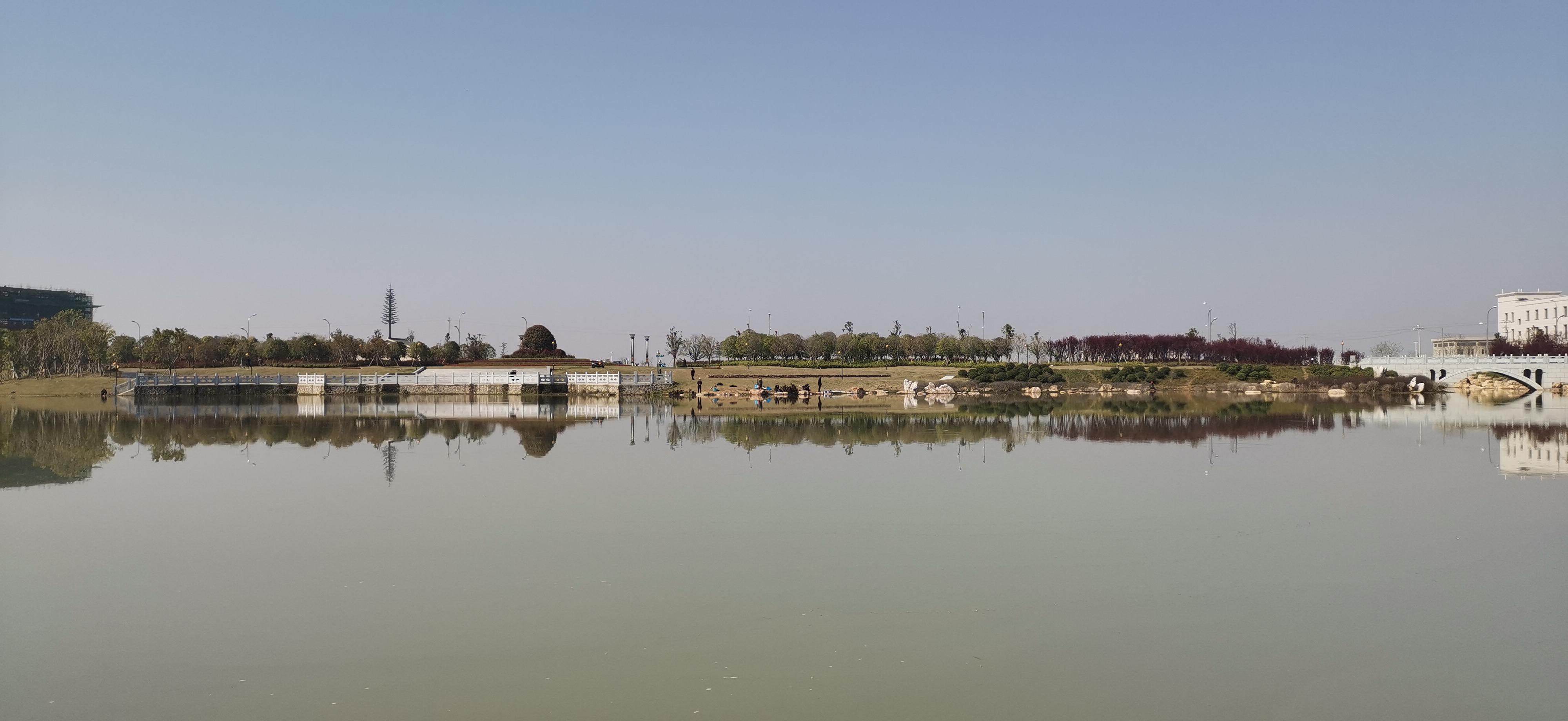 吉安视觉鹿鸣湖公园风光美如画