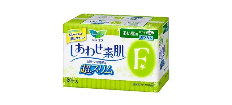 06857,【2包装】日本尤妮佳超薄绵柔日用24cm/17片有护翼卫生巾06