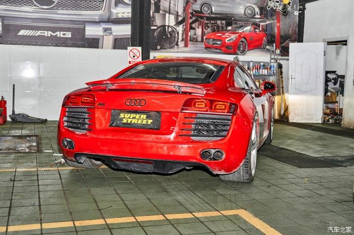 美妙声浪拥有社交属性的奥迪r8改装ttu阀门尾段排气
