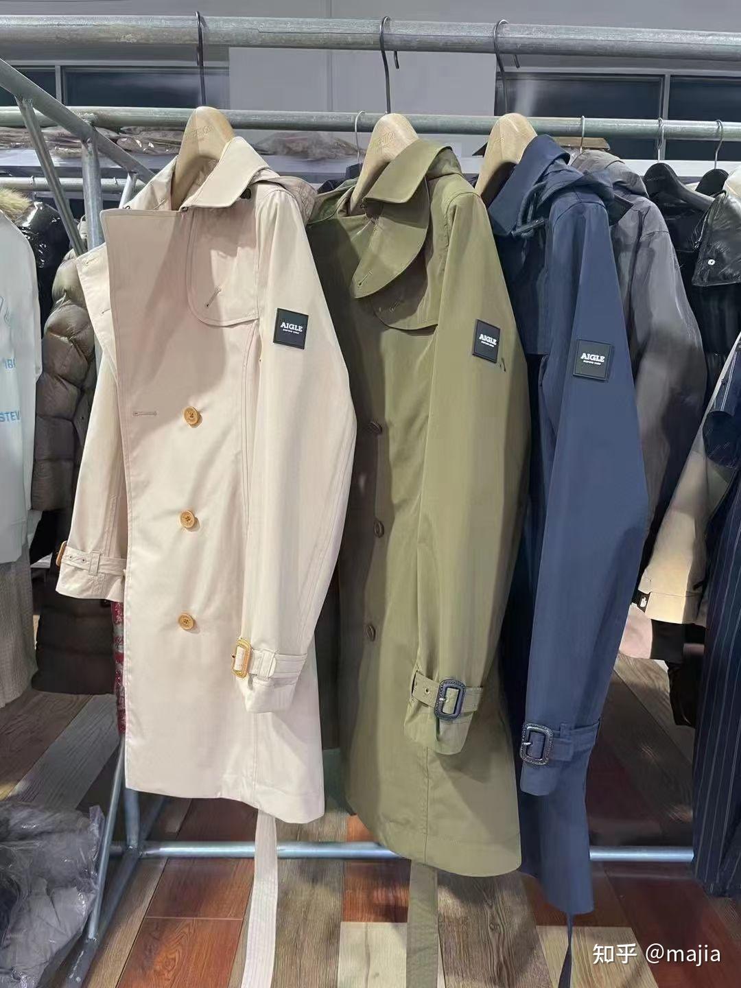 法国艾高aigle最新款风衣