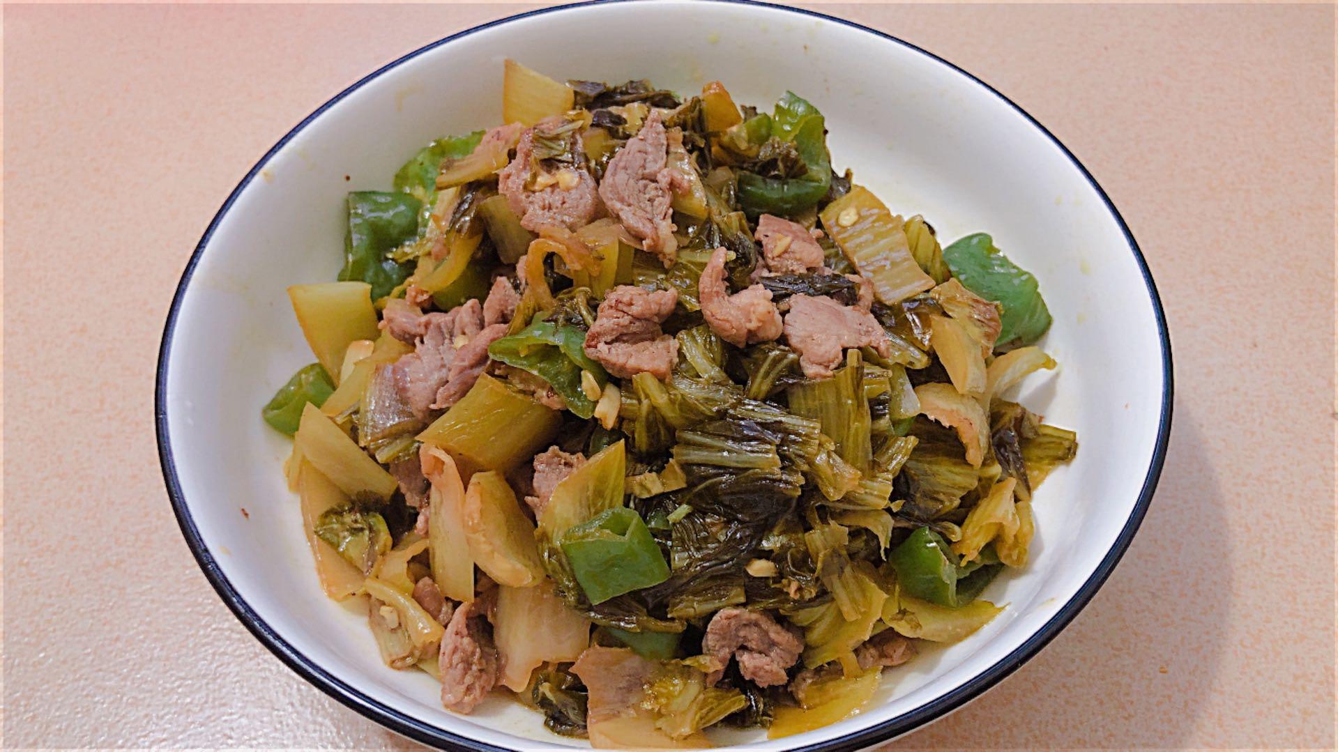 湖南家常菜武冈香干炒鸡蛋口感香辣紧实劲道超级下饭