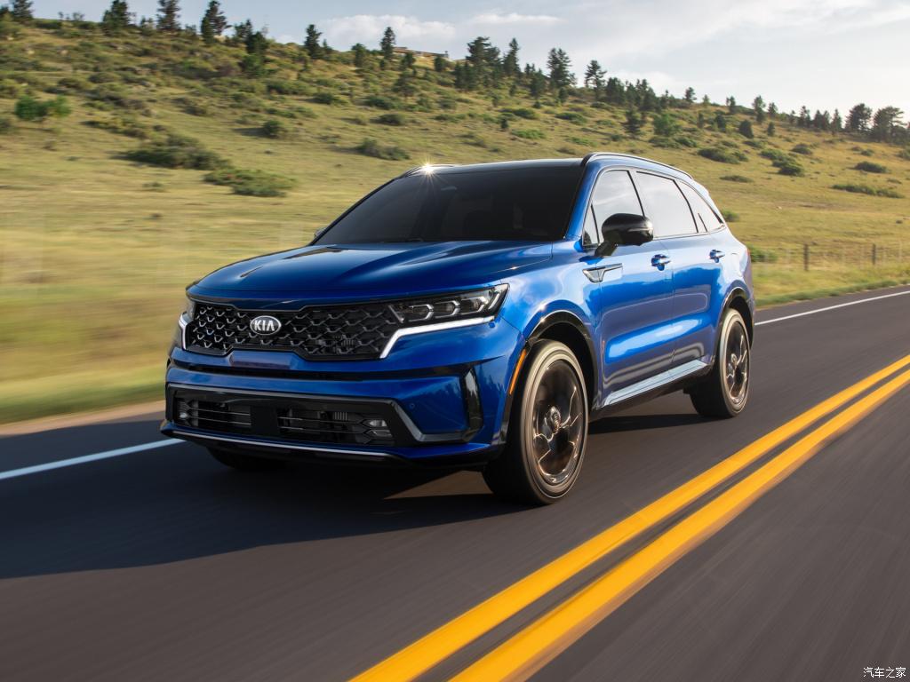 全新起亚索兰托亮相外观内饰全面升级新增插电式混动车型