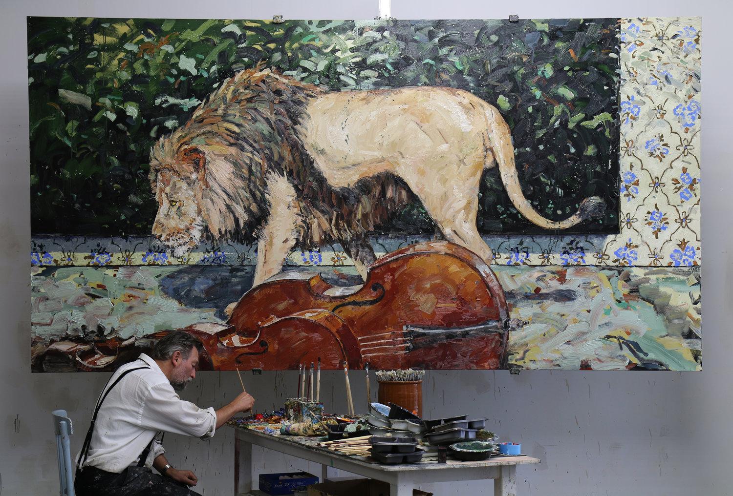 挪威当代著名画家托尔·阿恩·摩恩作品欣赏