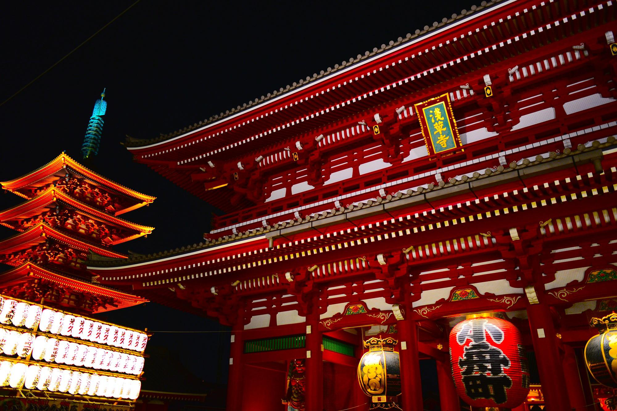 日本东京浅草寺高清图片下载-正版图片500611522-摄图网