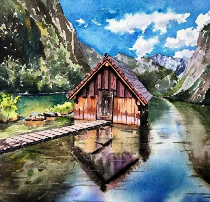 推荐 适合新手的水彩风景画 初学水彩画的画法步骤 知乎 推荐 适合新手的水彩风景画 初学水彩画的画法步骤 知乎